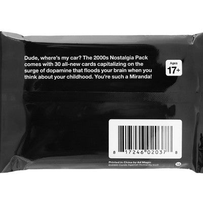Cards Against Humanity: 2000s Pack * Mini Expansion for the Game