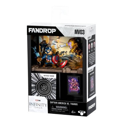 FANDROP Marvel Captain America vs Thanos Figure - 2pk