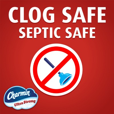 Charmin Ultra Strong Bath Septic-Safe Toilet Paper - 6 Mega XXL Rolls