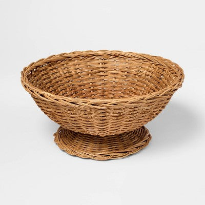 Braided Woven Rattan Bowl - Threshold designed with Studio McGee