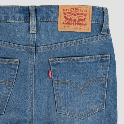 Levi's Boys' 511 Slim Fit Performance Jeans - Medium Wash 20: