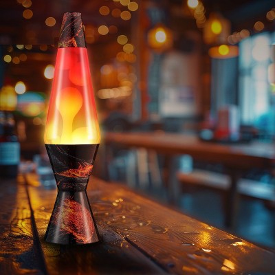 LAVA 14.5" Volcano Novelty Table Lamp: ColormaxTM Globe, No Assembly, Electric, for Age 14 Years and Up