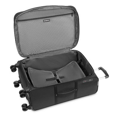 SWISSGEAR Zurich Softside Medium Checked Suitcase - Black