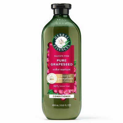 Herbal Essences Grape Seed Conditioner Color Protection and Hair Nourishment, Sulfate Free - 13.5 fl oz