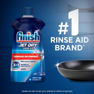 Finish Jet-Dry Rinse Aid Dishwasher Rinse and Drying Agent - 32oz