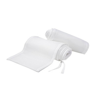 HALO Breathable Mesh Crib Liner, Full Size Crib - Classic, White