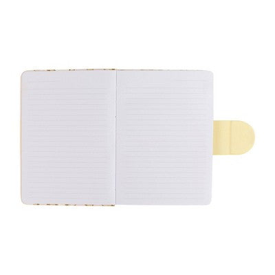 FRINGE Faux Leather Wrapped Flex Cover Journal Daisy Pop