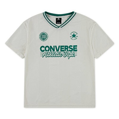 Converse Boys' Soccer Jersey - Gray/Green M