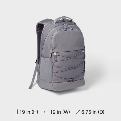 Sporty 19" Backpack - All In Motion Gray