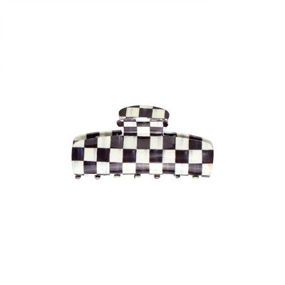 MacKenzie-Childs x Goody Large Claw Clip - Courtly Check: Hair Styling, 6" Height, All Hair Types, 1 Piece