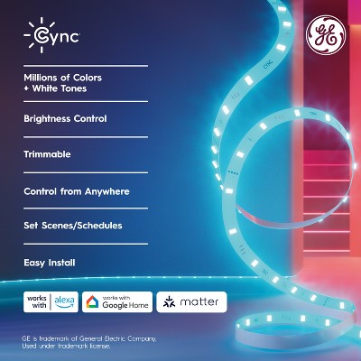 GE 16' CYNC Smart LED Full Color Light Strip Power Supply