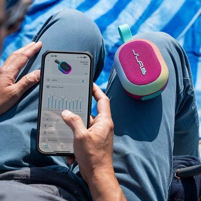 JLab Pop Party Portable Speaker - Pink