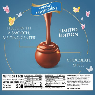 LINDOR Lindt Easter Spring Assortment Bag - 6oz