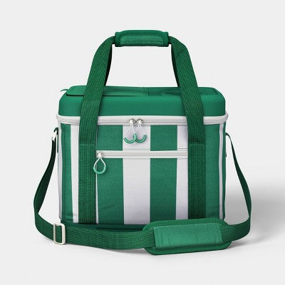 24 Cans/20.7 qt Soft Sided Cooler Green - Sun Squad