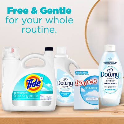 Tide Free & Gentle Unscented HE Deep Cleaning Concentrated Liquid Laundry Detergent 83 Loads - 117 fl oz