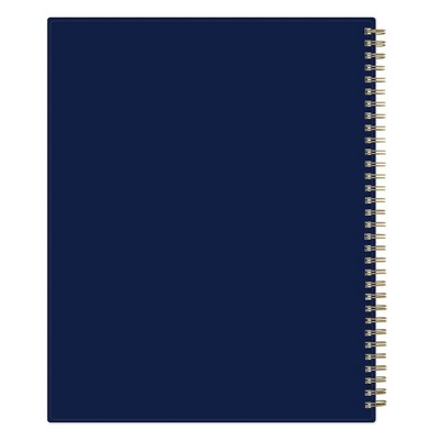 Day Designer 2024-25 Weekly/Monthly Planner 11"x8.5" Wirebound Blue Bouquet: Adult Stationery, July-June Calendar, Tabs