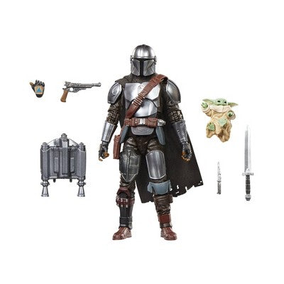 Star Wars The Black Series The Mandalorian & Grogu Deluxe Action Figure