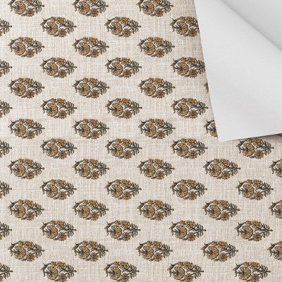 Floral Stamp Wheat Peel and Stick Wallpaper - Threshold (LOCAL PICKUP ONLY)