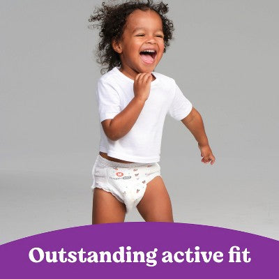 Huggies Little Movers HuggFit 360 Disposable Diapers - Size 6 - 48ct