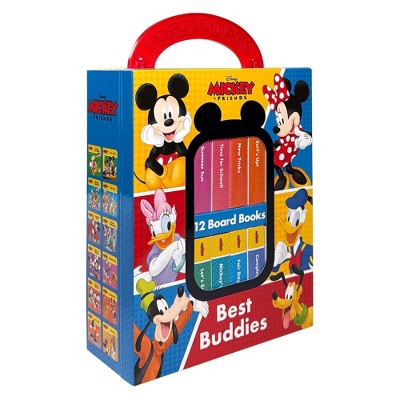 Mickey and Friends: Best Buddies My First Library 12 Book Set (Board Book)