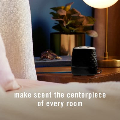 Febreze Black Plug Scent Booster Oil Diffuser Air Freshener Holder Unscented