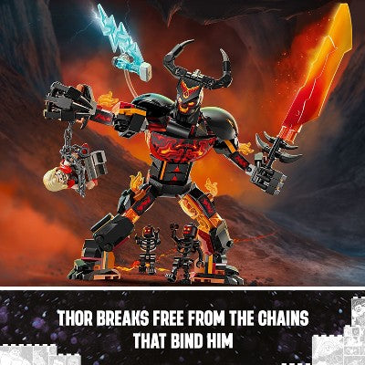 LEGO Marvel Thor vs. Surtur Construction Figure Building Toy 76289