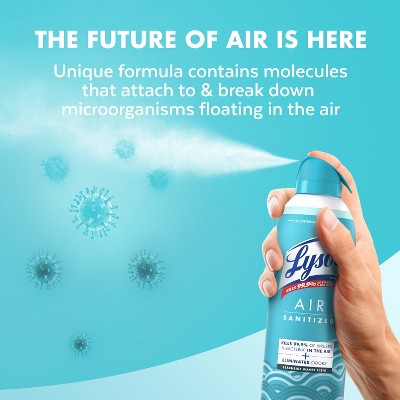 Lysol Aerosol Air Sanitizer - Beachside Waves - 10oz