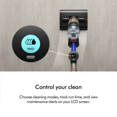 Dyson WashG1 Cordless Wet Cleaner 12" Black/Blue: Cleaning Path Bagless, Battery-Powered, 4 Speeds, Hardwood & Hard Floor, 2-Year Warranty (LOCAL PICKUP ONLY)