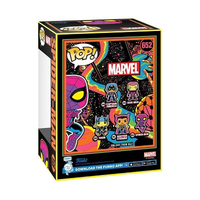 POP Marvel: Spider-Man Blacklight Vinyl Figure 652