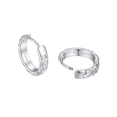 Hey Harper Aurie Mini Huggie - Silver