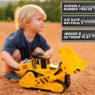 Maxx Action Bull Dozer Toy Vehicle