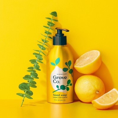 Grove Co. Lemon & Eucalyptus Hand Soap - 7.5 fl oz