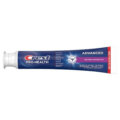 Crest Pro-Health Advanced Bacteria Protection Fluoride Toothpaste Mint - 5.1oz
