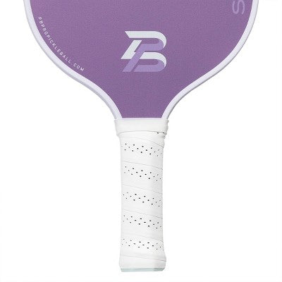 PBPRO Signature Carbon Fiber Pickleball Paddle - Lavender: Polypropylene Core, Traditional Frame