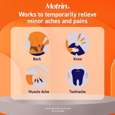 Motrin Ib Pain & Fever Relief Ibuprofen 200 Mg 80 Liquid Gels