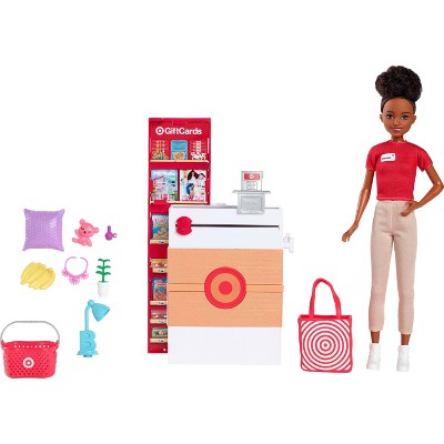 Barbie Skipper Danielle's First Job Target Doll Set with Checkout Stand and Accessories