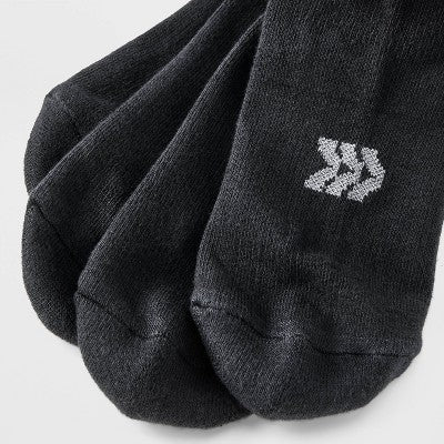 Women's Cushioned Active 10pk Athletic No Show Socks - All In Motion Black 4-10