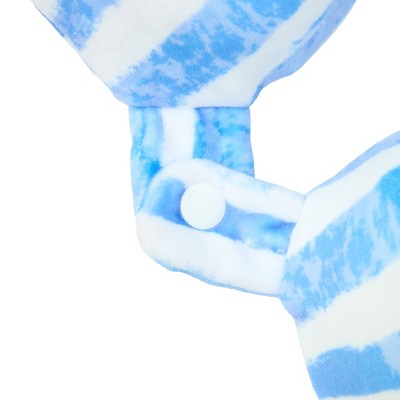 Skinnydip Travel Neck Pillow - Blue Stripe