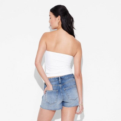 Women's ButterBliss Tube Top - Wild Fable White M