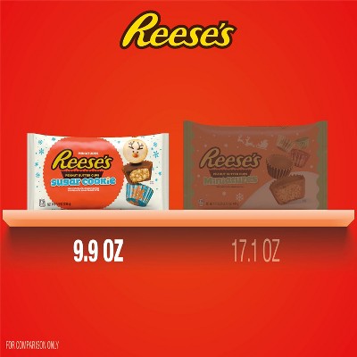 Reese's Christmas Peanut Butter Cup Sugar Cookie Miniatures - 9.9oz BB 05/26