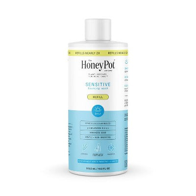 The Honey Pot Company Sensitive Foaming Wash Refill - 10.5oz