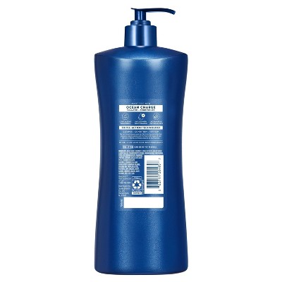Suave Men 2-in-1 Pump Shampoo & Conditioner - Ocean Charge - 28 fl oz: For All Hair Types, Paraben-Free, Daily Use