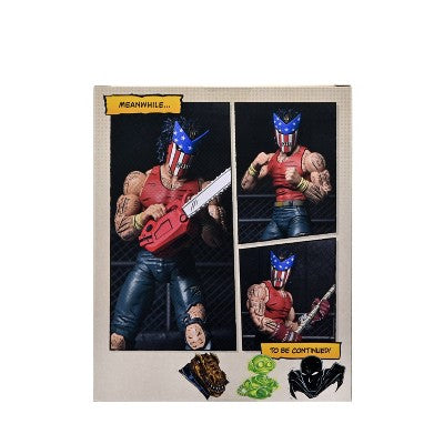 NECA Teenage Mutant Ninja Turtles (Mirage Comics) Action Figure Ultimate Casey Jones (Bodycount) - 7" Scale