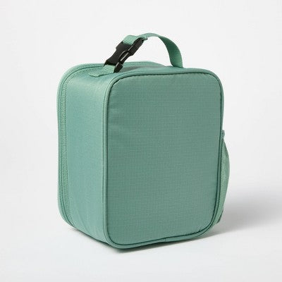 Flip-Down Square Lunch Bag - Embark Sage Green