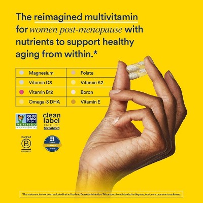 Ritual Vegan Essential for Women 50+ Multivitamin Capsules - 60ct