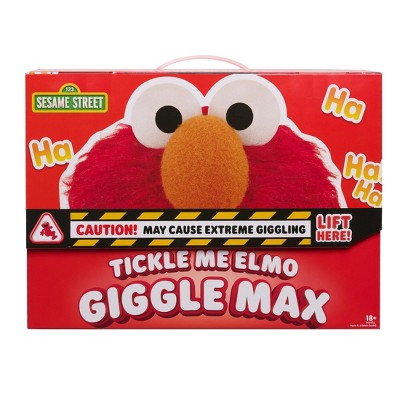 Sesame Street Tickle Me Elmo Giggle Max Interactive Plush Toy
