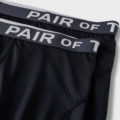 Pair of Thieves Men's SuperCool Boxer Briefs 2pk - Black M