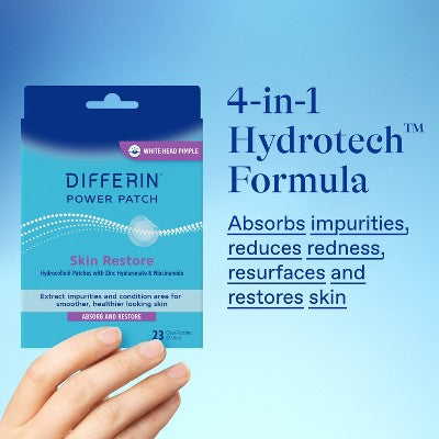 Differin Skin Restore Hydrocolloid Pimple Patches for Acne - 23ct