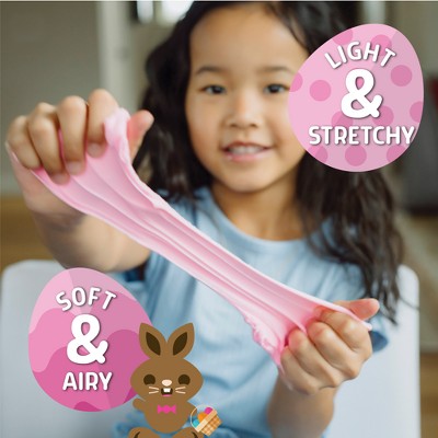 Chuckle & Roar Whoa Dough Easter Bunny Basket Stuffer Blue Brown and Pink Air-Dry Modeling Dough, Non-Toxic Sensory Craft Toy for Kids Ages 3+
