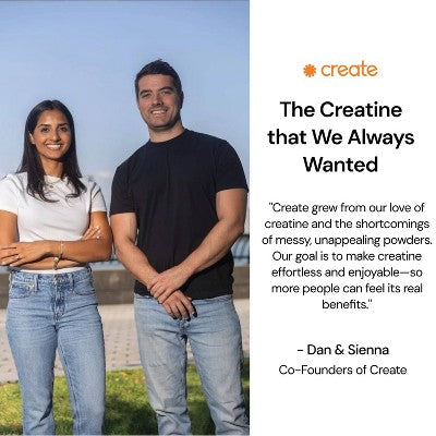 Create Wellness Creatine Monohydrate Sports Nutrition Supplements Gummies - Orange - 8oz/45ct: Vegan, Gluten-Free, Non-GMO